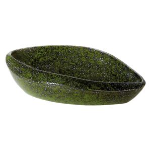 Dekoratívny tanier 47 cm - zelená