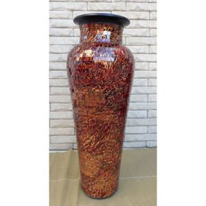 Váza DIVA vínovo - zlatá 30 - 80 cm 80 cm