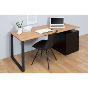 Písací stôl COMPACT 160 cm - čierna