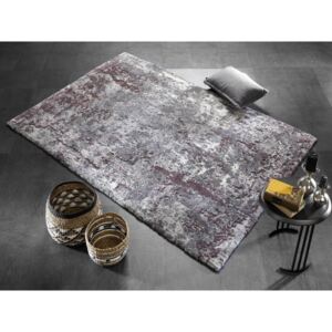 Kusový koberec Juwel Liray 573 Fialovo šedý 1,20 x 1,70 m