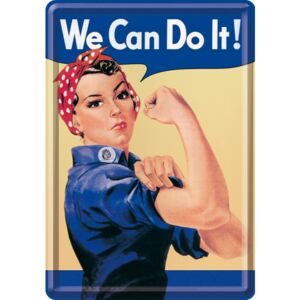 Nostalgic Art Plechová pohľadnice - We Can Do It!
