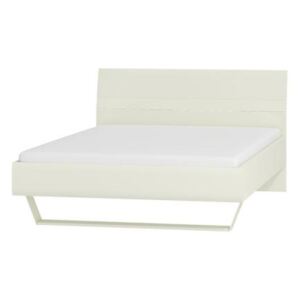 WIP Manželská posteľ BRYZA BRL-3C Farba: biely mat / biely lesk / biely alebo čierny úchyt