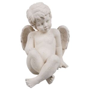 Dekorácie sediaci anjel - 13 * 17 * 15 cm