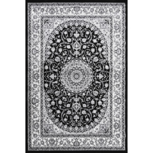 Festival koberce Kusový koberec Silkway X084B Black - 80x150