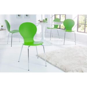 Zelená jedálenská stolička Form »