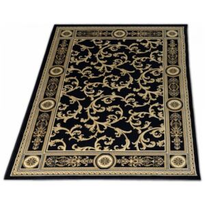 Kusový koberec Jamira čierny, Velikosti 240x330cm