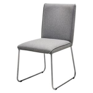 S21 stolička čalúnená s kovovou podnožou, now!by Hülsta