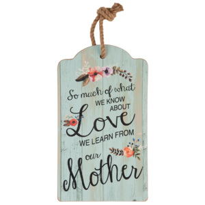 Dřevěná cedule Love mother