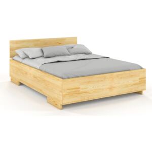 Manželská posteľ 180 cm Naturlig Larsos High (borovica) (s roštom). Akcia -33%. Vlastná spoľahlivá doprava až k Vám domov