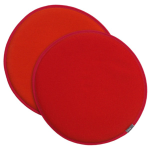 Vitra Sedák na stoličku Seat Dot, red-orange