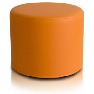 Taburetka INTERMEDIC ROLLER - E04 - Oranžová pomaranč (ekokoža)