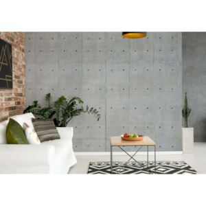 GLIX Fototapeta - Concrete Wall Texture Vliesová tapeta - 416x254 cm
