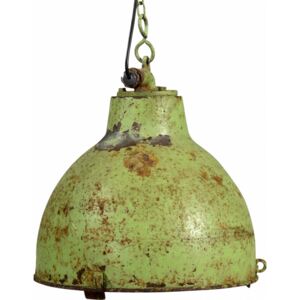 Unikátna priemyselná lampa - zelená