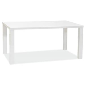 Signal Jedálenský stôl MONTEGO 160x90 cm biela lesk