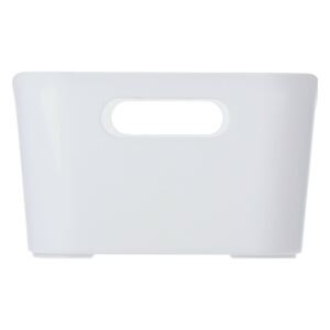 Plastový úložný box, biela