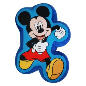 Setino T3D detský vankúš "Mickey Mouse" - 37x24 cm - modrá