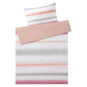 MERADISO® Feinbiber posteľná bielizeň, 140 x 200 c, viacfarebná ružová (100305782)