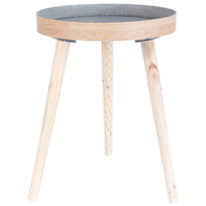 Drevený okrúhly stôl - Ø 38 * 50 cm