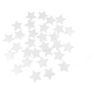 Girlanda hviezdičky 3,3 m - Silver