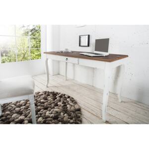 Písací stôl MAISEN 140 cm - biela II.akosť