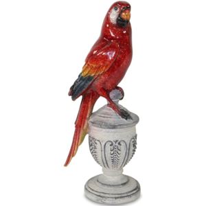 Soška papagaj 19 cm