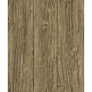 J024-17 UGÉPA francúzska umývateľná vliesová tapeta s vinylovým povrchom Bluff - imitácia dreva, veľkosť 53 cm x 10,05 m
