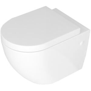 REA - Závěsná WC mísa Carlo Mini Rimless ABS (606)