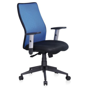 Kancelárska stolička Manutan Penelope, modrá