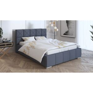 Čalúnená posteľ Milano 180/200 cm s úložným priestorom jasmine