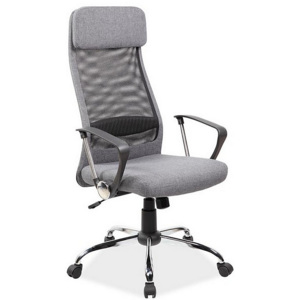 Kancelárska stolička PACKAGE, 118-128x62x49x47-57, sivá