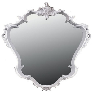 Zrkadlo ANTICA, 63x95x5, biela
