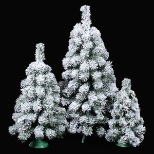 Malý 80cm vianočný stromček zasnežený