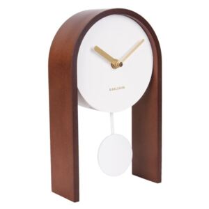 Designové kyvadlové stolní hodiny 5705DW Karlsson 25cm