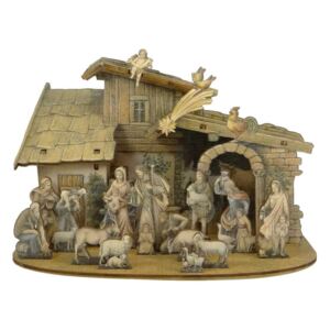 Vianočný Betlehem drevený 25,5cm
