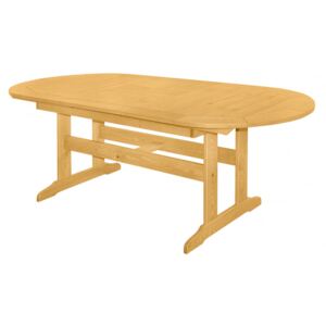 DOVER - drevený rozkladací stôl zo severskej borovice 160 / 210x90x74,5 cm - Doppler