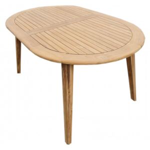 TECTONA - drevený rozkladací teakový stôl 150 / 200x95 cm - Doppler