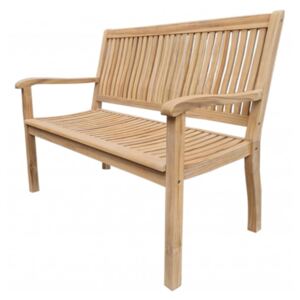 TECTONA - drevená záhradná teaková lavica 2 sedadlová - Doppler