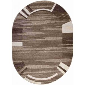 Kusový koberec France hnedý ovál, Velikosti 120x170cm