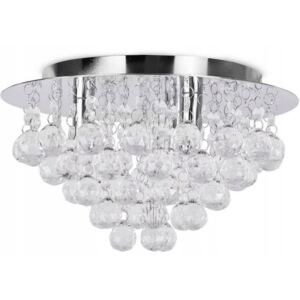Toolight - Krištáľová stropná lampa Plafond Glamour 392179, OSW-04005