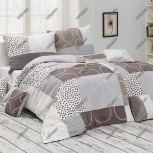 Matějovský posteľné obliečky Brenton béžová bavlna štandardná dĺžka