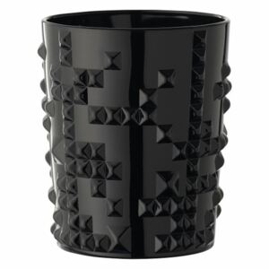 Čierny pohár z krištáľového skla Nachtmann Punk, 348 ml