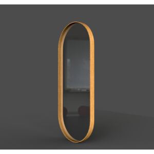 ICONIC Dubové oválne zrkadlo Rozmery zrkadla: 40 x 75 cm