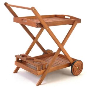 Servírovací vozík | akáciové dřevo