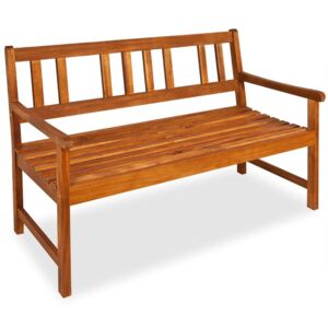 Zahradní lavička - akáciové dřevo | 120 cm x 50 cm x 90 cm