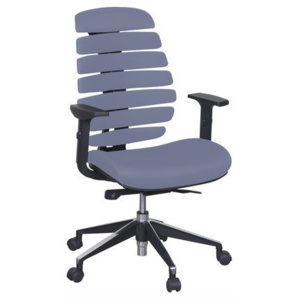 Kancelárska stolička Dory, látka, čierna/sivá