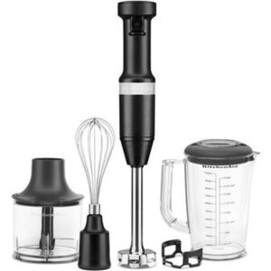 Tyčový mixér KitchenAid 5KHBV83EBM matný čierny