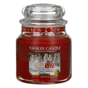 Yankee Candle vonná sviečka Christmas Magic Classic stredná