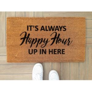 Rohožka Doormat Happy Hour, 70 × 40 cm