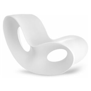 Biele polyetylénové kreslo Magis Voido