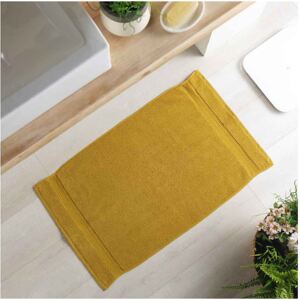 Bavlnený kúpeľňový koberec Colors - Honey 50x85